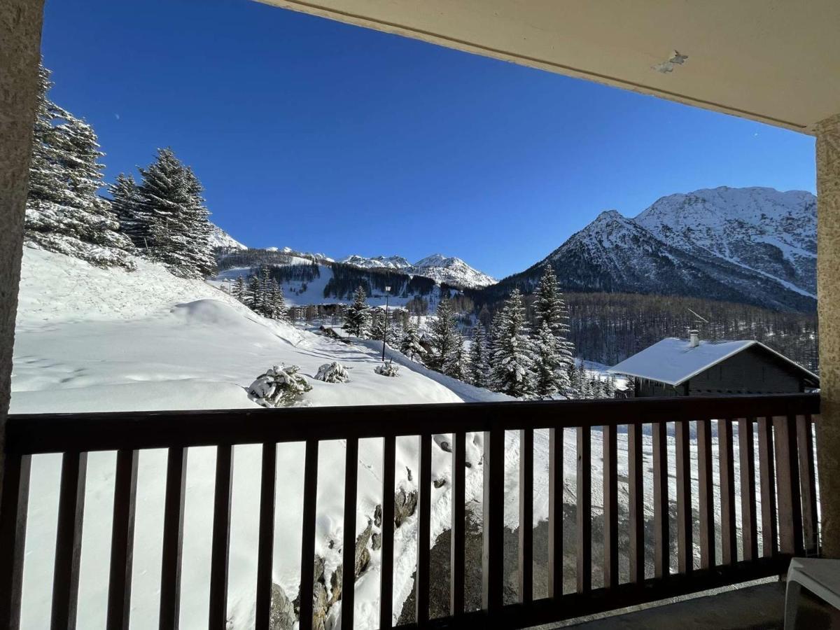Studio Avec Balcon A Montgenevre, Animaux Acceptes - Fr-1-330D-35 Luaran gambar