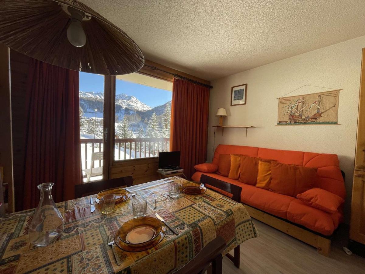 Studio Avec Balcon A Montgenevre, Animaux Acceptes - Fr-1-330D-35 Luaran gambar